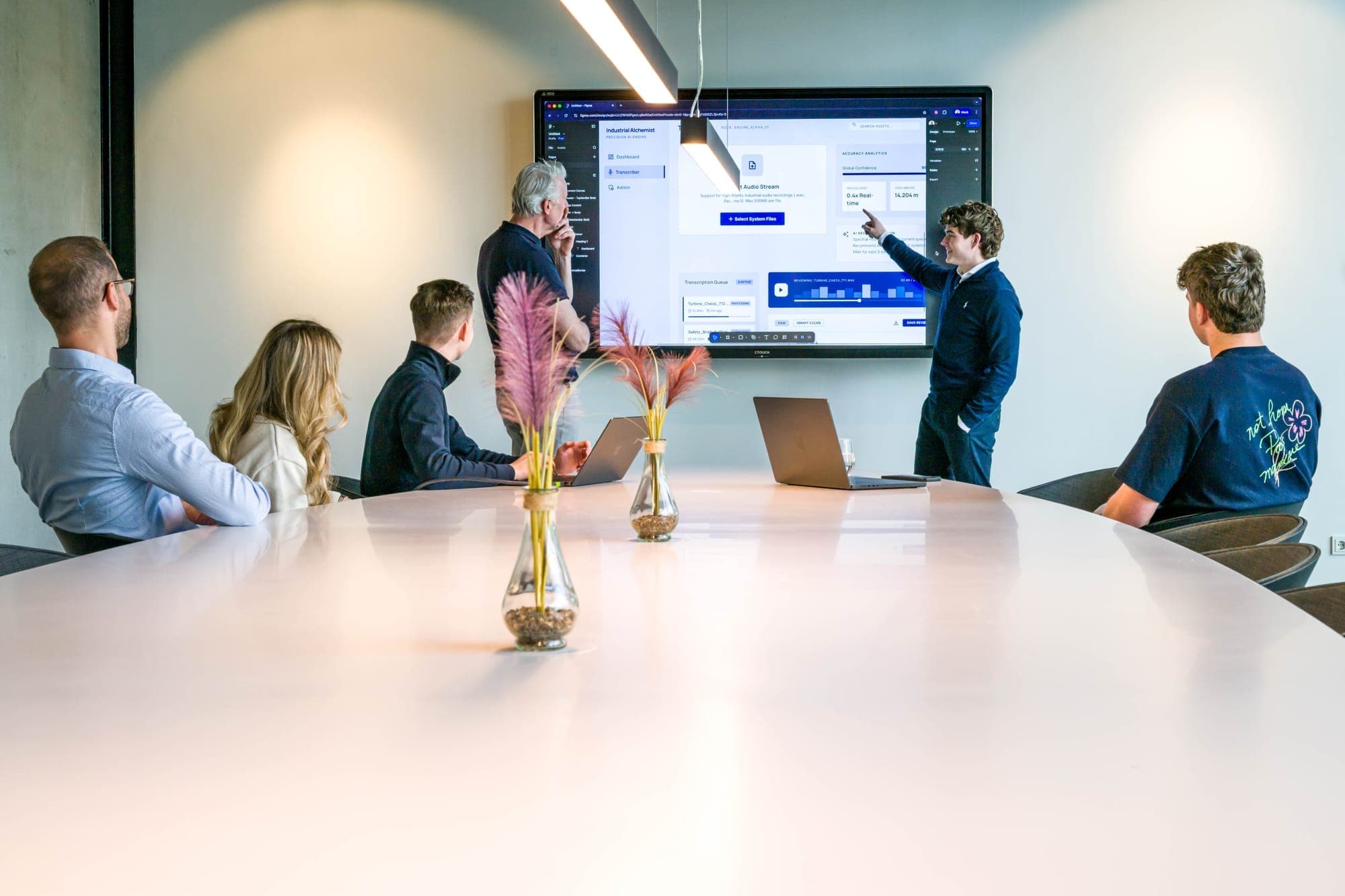 AI training session