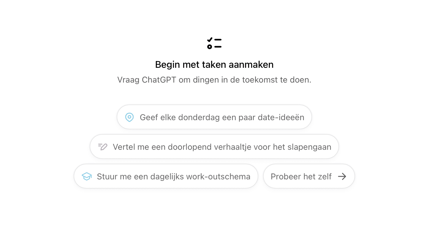 Echovise: ChatGPT Tasks getting started