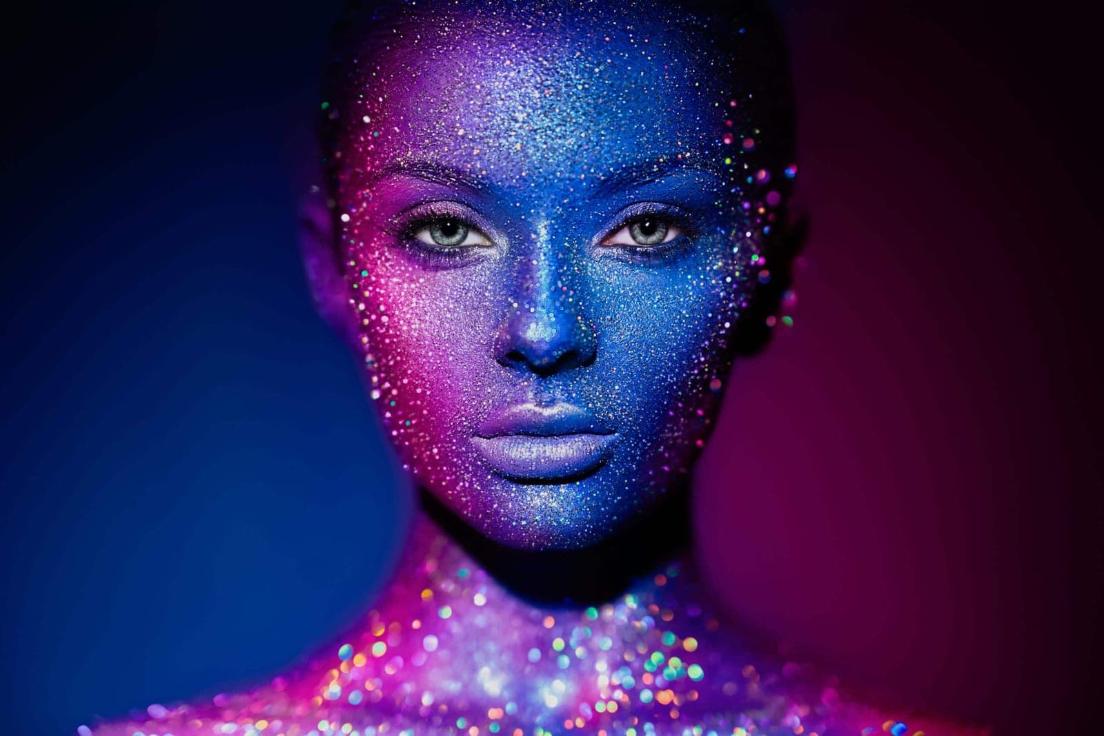 Stylised portrait with neon highlights, representing AI capability levels.