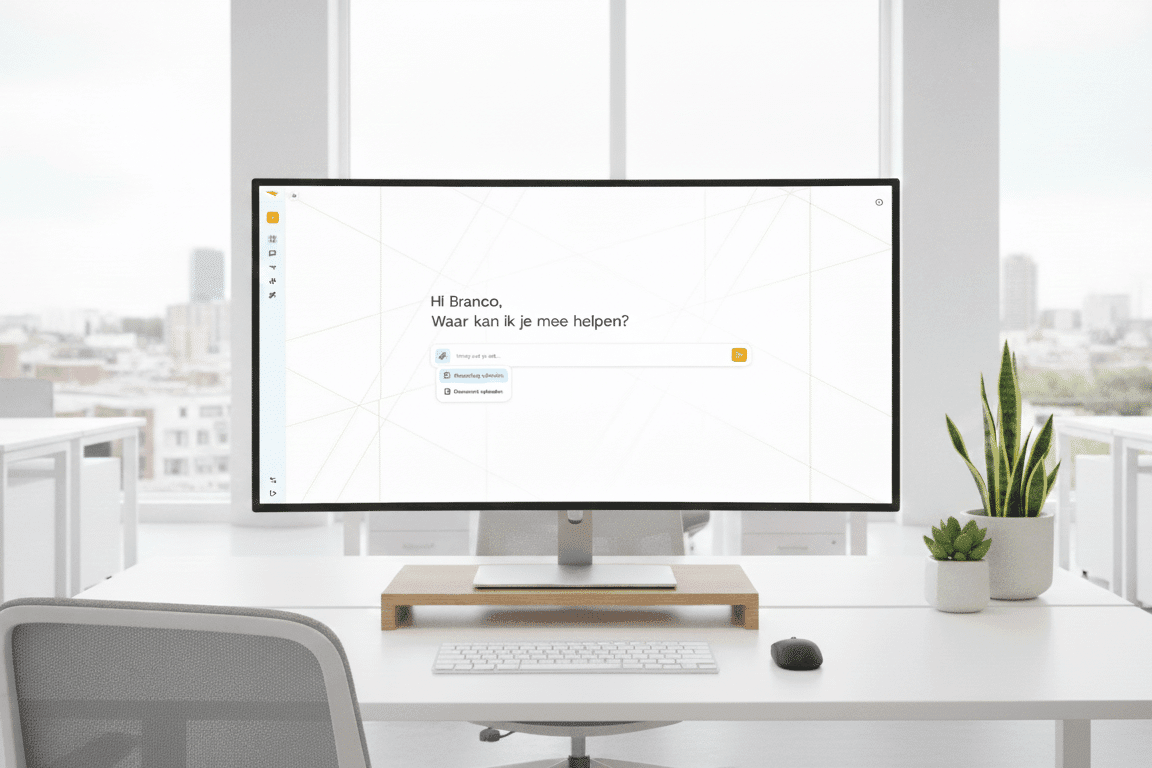 Nelissen Ingenieursbureau: dashboard in Echo Chat